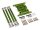 Team Raffee & Co Aluminum Gearbox Holder & Lower Link Green for Axial SCX10 TRC/32105G