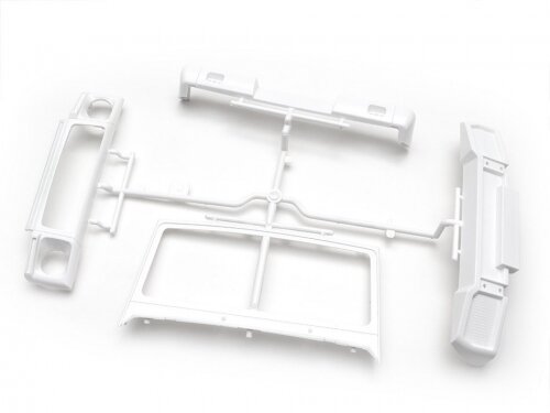 Team Raffee & Co Windshield and Front & Rear Bumper J Part for TRC Benz G-Class Hard Body TRC/302502