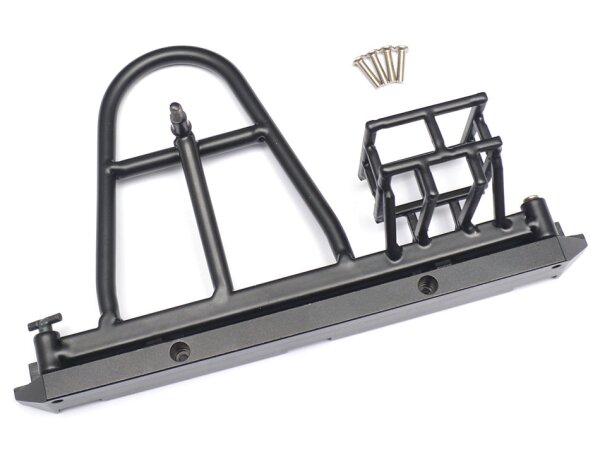 Team Raffee & Co Rear Bumper Spare Wheel Carrier w/Fuel holder For D90/D110 Wagon for Team Raffee Co. TRC-D110 BRQ90330