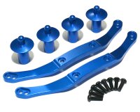 Team Raffee & Co Aluminum Body Post Set - Blue for...