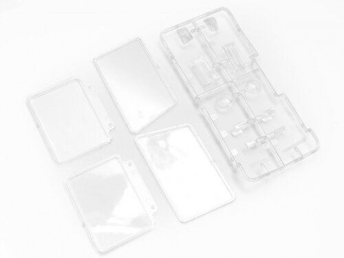 Team Raffee & Co Rear Window & Light Set F Part for TRC Benz G-Class Hard Body TRC/302505