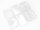 Team Raffee & Co Rear Window & Light Set F Part for TRC Benz G-Class Hard Body TRC/302505