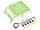 Team Raffee & Co Roof Luggage Rack For 1/10 AMG Benz 4x4 Truck Green TRC/G63001G