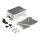 Team Raffee & Co Receiver Box Silver for Axial SCX10 TRC/SCX34S