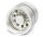 Team Raffee & Co Aluminum Rear Wheel for 1/14 (2pcs) Silver BRK612061S