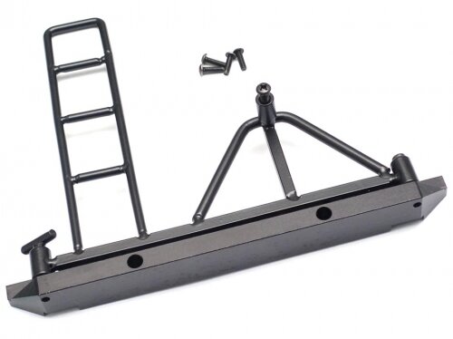 Team Raffee & Co Rear Bumper w/ Ladder and Tire Holder for TRC Defender D90/D110 Wagon for Team Raffee Co. TRC-D90 TRC/302217