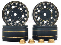 Team Raffee & Co Brass Beadlock Wheel (4) for Traxxas...