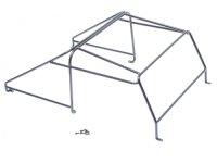 Team Raffee & Co Steel Roll Cage Rack for Team Raffee...