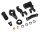 Team Raffee & Co Aluminum Steering Set - Black for Traxxas Slash 4x4 BRTSH05BK