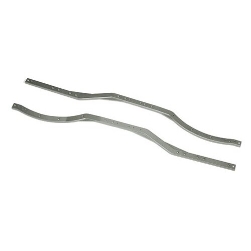Team Raffee & Co Aluminum Chasis Rail Set (2Pcs) Gun Metal for Axial SCX10 TRC/SCX20GM