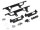 Team Raffee & Co Quick Release Magnetic Body Mount For TRC Defender D110 TRC/302388