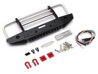 Team Raffee & Co Front Steel Bull Bar Bumper w/ LED...