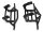 Team Raffee & Co Aluminum Front & Rear Bull Bar for Axial SCX10 TRC/32117