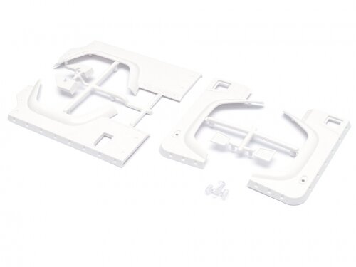 Team Raffee & Co Fender Kit and Body Panel for TRC D110 Defender TRC/302214 and TRC/302215 (Rounded) for Team Raffee Co. TRC-D110 TRC/302229D