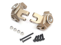 Team Raffee & Co Aluminum Front Knuckle (2) Gun Metal...
