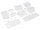 Team Raffee & Co Windows Set N Part for TRC D110 Defender Pickup Truck Hard Body TRC/302521