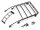 Team Raffee & Co Metal Roof Luggage & Stairs for Tamiya #58588 CC-01 Toyota FJ Cruiser for Tamiya CC01 TRC/1120-770051