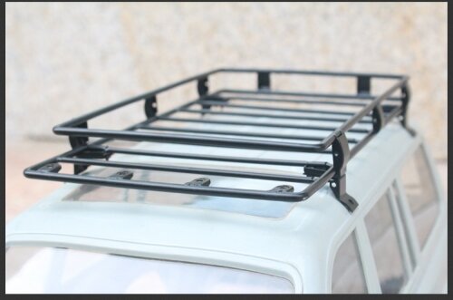 Team Raffee & Co Metal Roof Rack Luggage for TRC/302243 LC80 Hard Body TRC/302740