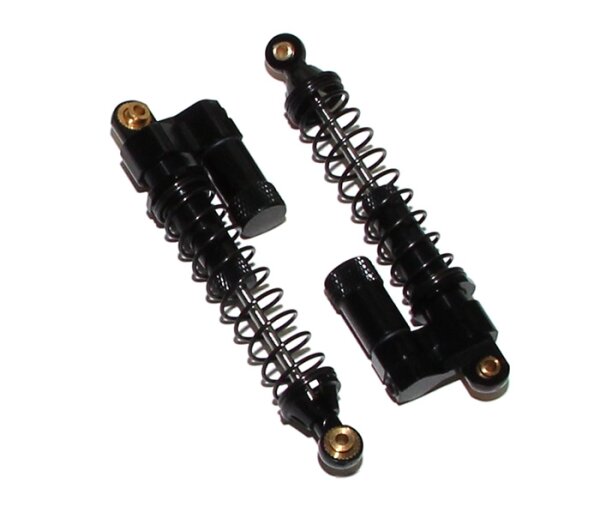 Team Raffee & Co Aluminum Piggybag Shock Black for Axial SCX10 TRC/SCX44BK