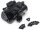 Team Raffee & Co Aluminum Gear Box Housing for TRX4 Black for Traxxas TRX-4 TRC/302354BK