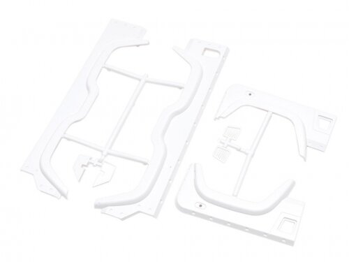 Team Raffee & Co Fender Flare Kit for TRC Defender D110 6x6 Pickup Hard Body TRC/302536