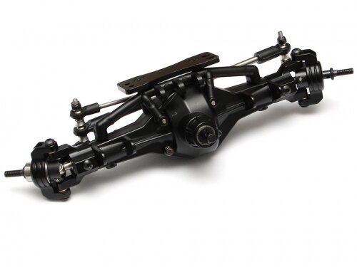 Team Raffee & Co Complete Assembled Pass Through Axle w/ Steering Knuckle for 6x6 8x8 Truck TRC/302315