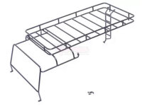 Team Raffee & Co Metal Roof Rack Luggage for Team...