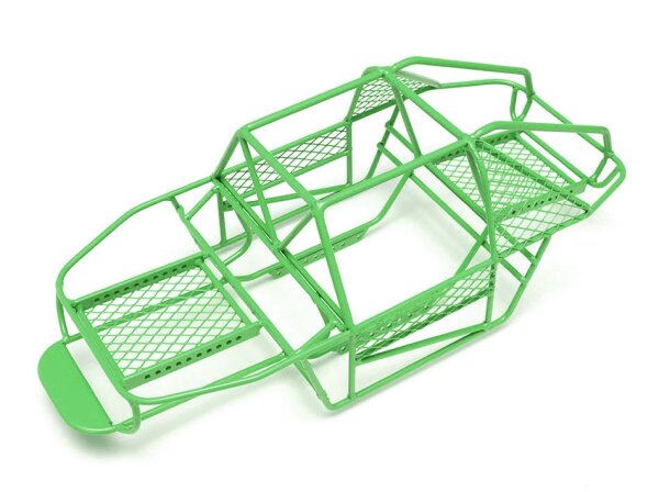 Team Raffee & Co Steel Roll Cage for Axial SCX10 with High Stinger Bumper Green for Axial SCX10 BRQ90271G