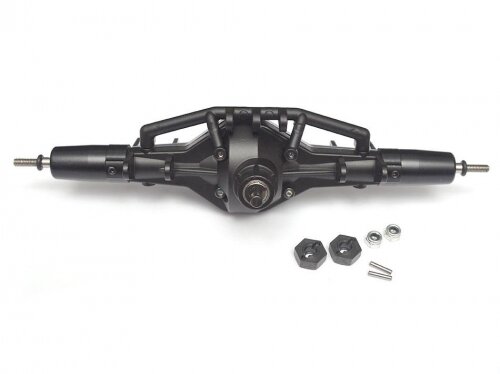 Team Raffee & Co Complete Assembled Rear Heavy Axle w/HD Gears & Truss for Axial SCX10 for Axial SCX10 TRC/302307BK