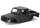 Team Raffee & Co Wrangler Pickup Hard Body for 1/10 Crawler 313mm Matte Black TRC/302891MBK