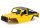 Team Raffee & Co Wrangler Pickup Hard Body for 1/10 Crawler 313mm Yellow TRC/302891Y