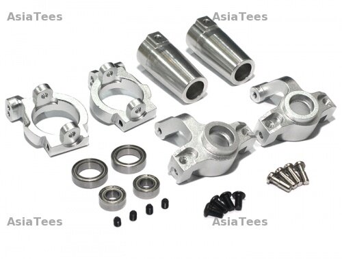 Team Raffee & Co Performance Combo Upgrade Set With Tool Box Silver for Axial Yeti TRC/0503COMBO1S
