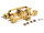 Team Raffee & Co Brass Portal Front & Rear Axle Set for 2019 Jeep Wrangler for Axial SCX24 TRC/302893