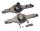 Team Raffee & Co Aluminium Front / Rear Gear Box - 2 Pcs Gun Metal for Axial SCX10 TRC/SCX11GM