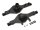 Team Raffee & Co Aluminium Front OR Rear Axle Housing - 2 Pcs Black for Axial SCX10 TRC/SCX11BK
