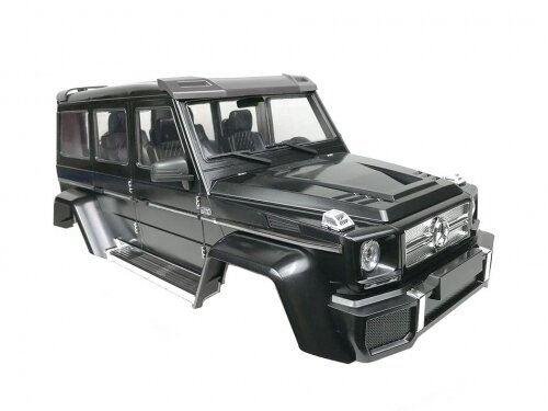 Team Raffee & Co Benz G-Class 4-Door Hard Body 313mm w/ Front & Rear Roof Spoilers TRC/302273