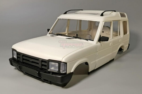 Team Raffee & Co 5 Door Discovery 1/10 Hard Body Kit 313mm w/ Interior RHD For Boom Racing BRX01 for BRX01 TRC/302899