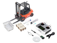 Team Raffee & Co 1/14 RC Realistic Hydraulic Forklift...