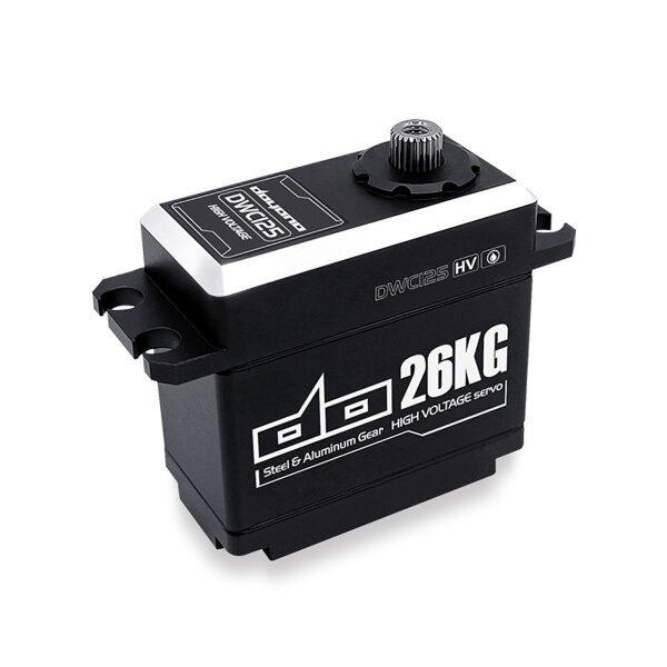 Doyono Coreless Servo HV Waterproof 26.0kg/0.14sec @7.4V DWC125