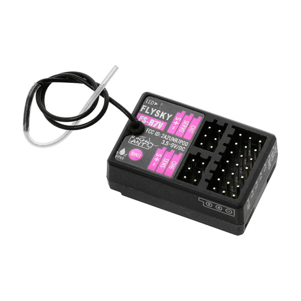 Flysky R7V ANT Empfänger mit Gyro 7 Kanal FS025