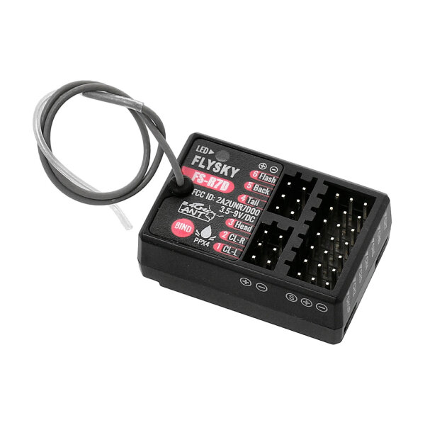 Flysky R7D ANT Empfänger mit LED Kontroller 7 Kanal FS026