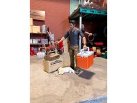CRM Real Scale Kühlbox 1/10 orange oder blau