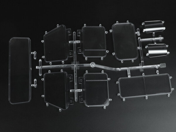 BoomRacing Clear Windows Set for BRX02 D130 BRX027010