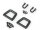 BoomRacing Metal Rear Step/Bumpers (2) & U-hooks (2) for BRX02 D130 BRX027017