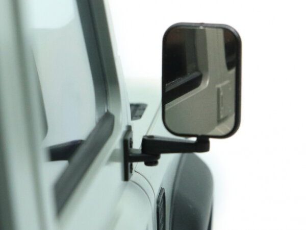 BoomRacing Mirror-Finish Stainless Steel Side & Rearview Mirror for Land Rover D130 for BRX02 D130 BRX027054