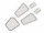 BoomRacing Stainless Steel Air Vent Mesh Set for Land Rover Defender 90/110/130 for BRX02 D130 BRX027055
