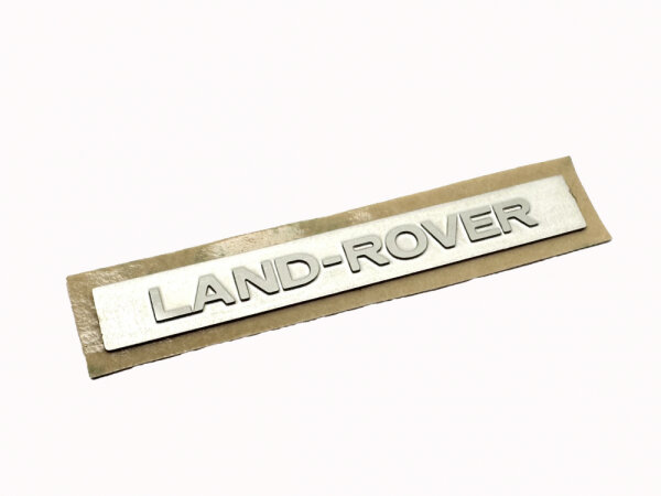 BoomRacing Land Rover Stainless Steel Badge (Silver) for BRX02 D130 BRX027058S