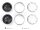 1.9 Metal Beadlock Wheel for TRX4 Defender & TRC Rover SUV First Gen Black