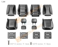 Simulation Cab Multi-directional Adjustable Seat for 1/10...