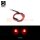 37.4V Two Short Head LED Lights for Square Spotlight (2) Red